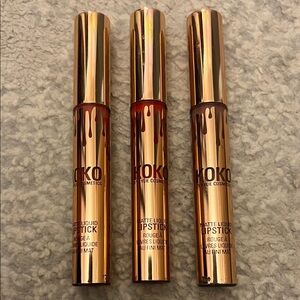 3 KOKO by Kylie cosmetics matte liquid lipstick